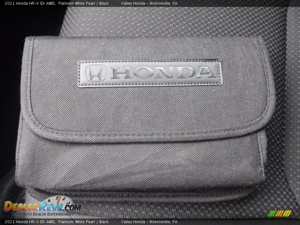 2021 Honda HR-V EX AWD Platinum White Pearl / Black Photo #31
