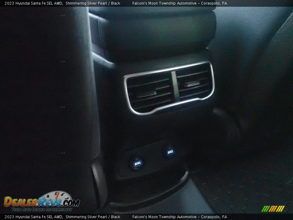2023 Hyundai Santa Fe SEL AWD Shimmering Silver Pearl / Black Photo #14