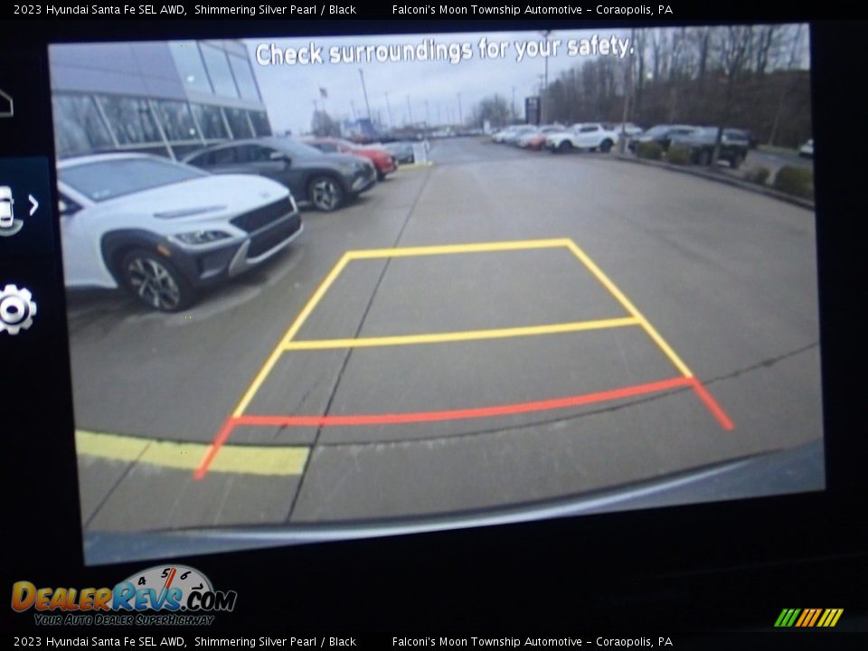 2023 Hyundai Santa Fe SEL AWD Shimmering Silver Pearl / Black Photo #20