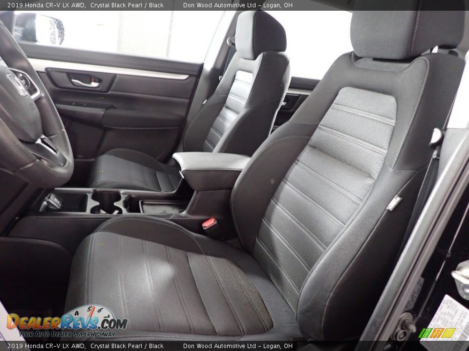 2019 Honda CR-V LX AWD Crystal Black Pearl / Black Photo #14