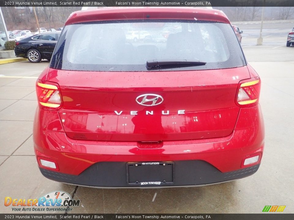 2023 Hyundai Venue Limited Scarlet Red Pearl / Black Photo #3