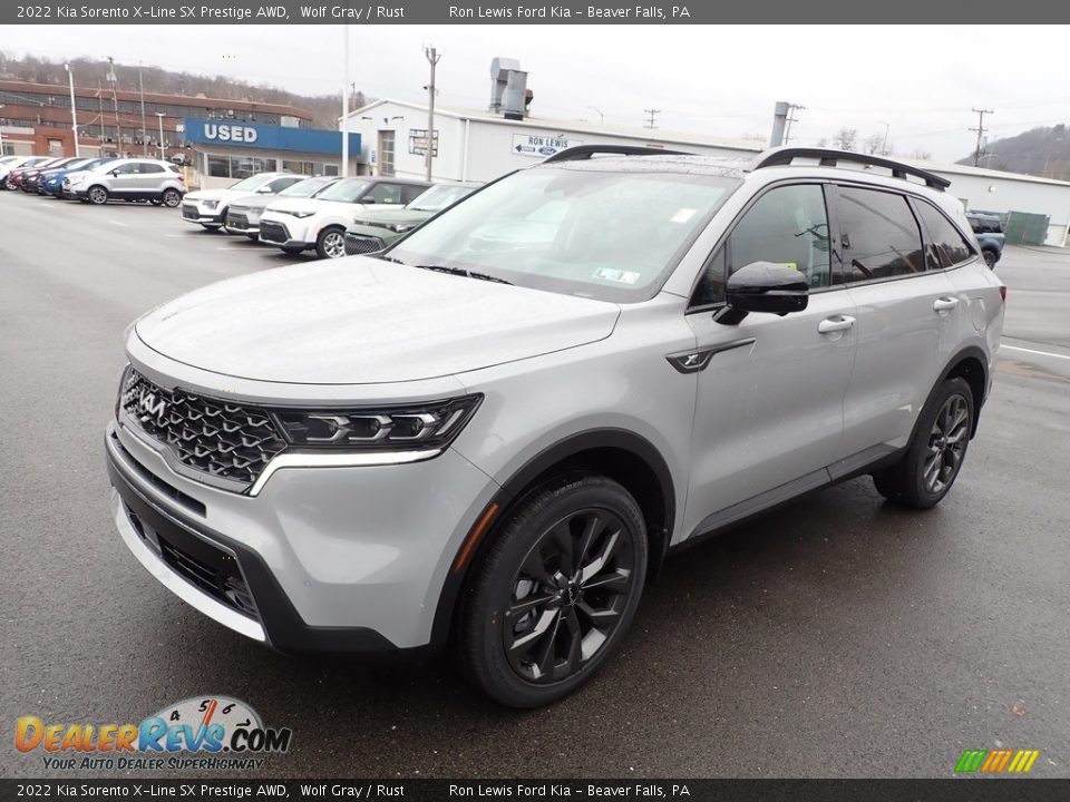 Wolf Gray 2022 Kia Sorento X-Line SX Prestige AWD Photo #4