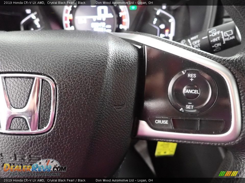 2019 Honda CR-V LX AWD Crystal Black Pearl / Black Photo #17