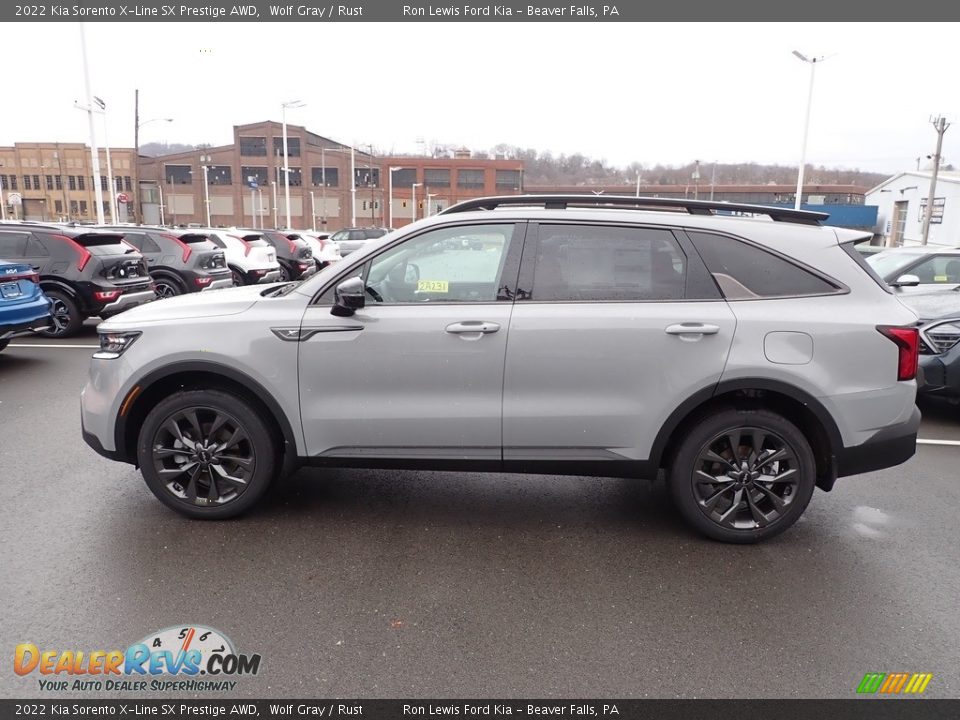 Wolf Gray 2022 Kia Sorento X-Line SX Prestige AWD Photo #5
