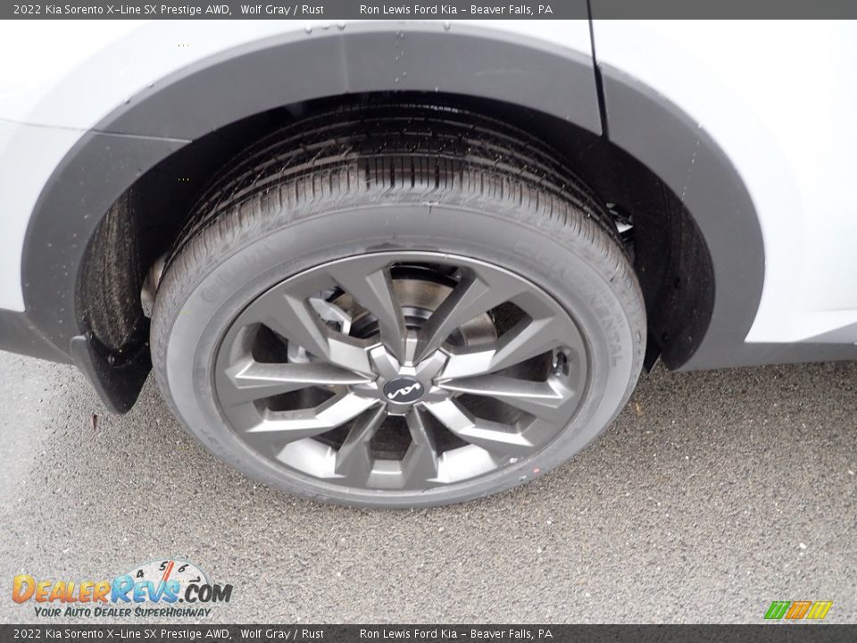 2022 Kia Sorento X-Line SX Prestige AWD Wolf Gray / Rust Photo #9