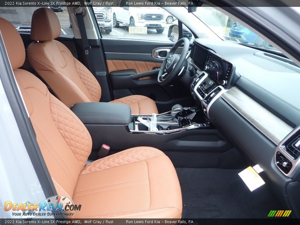Front Seat of 2022 Kia Sorento X-Line SX Prestige AWD Photo #11