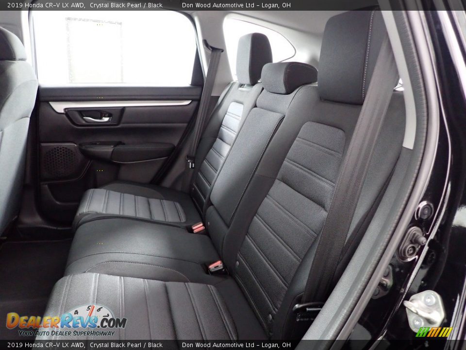 2019 Honda CR-V LX AWD Crystal Black Pearl / Black Photo #24