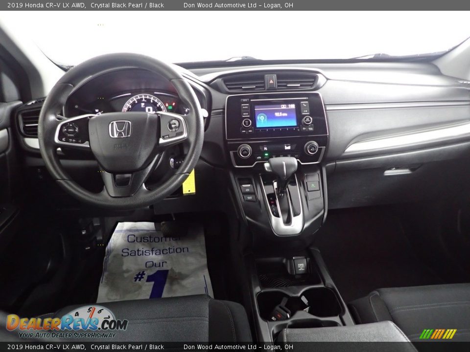 2019 Honda CR-V LX AWD Crystal Black Pearl / Black Photo #25