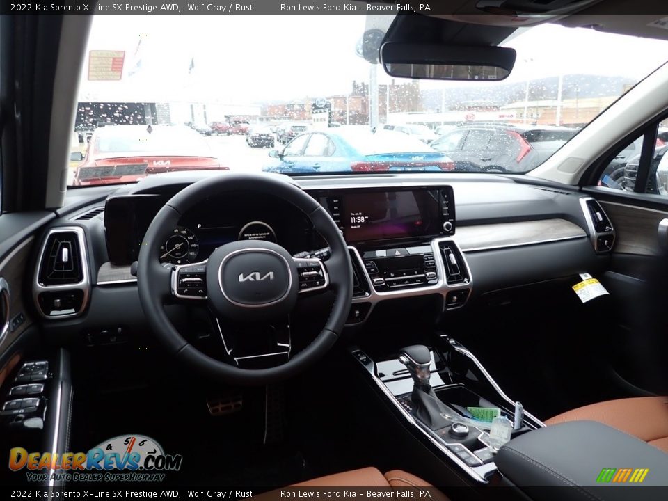 Front Seat of 2022 Kia Sorento X-Line SX Prestige AWD Photo #13