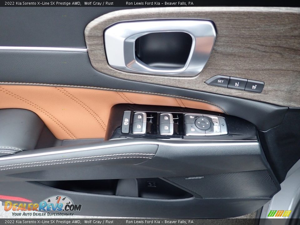 Door Panel of 2022 Kia Sorento X-Line SX Prestige AWD Photo #15