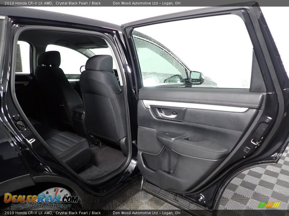 2019 Honda CR-V LX AWD Crystal Black Pearl / Black Photo #28