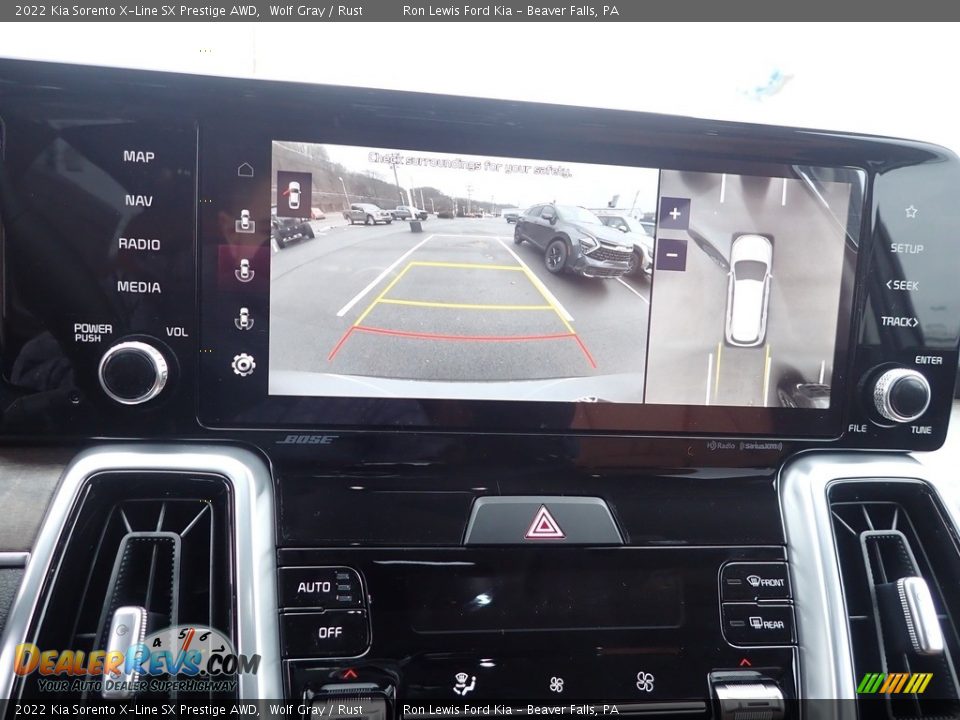 2022 Kia Sorento X-Line SX Prestige AWD Wolf Gray / Rust Photo #18