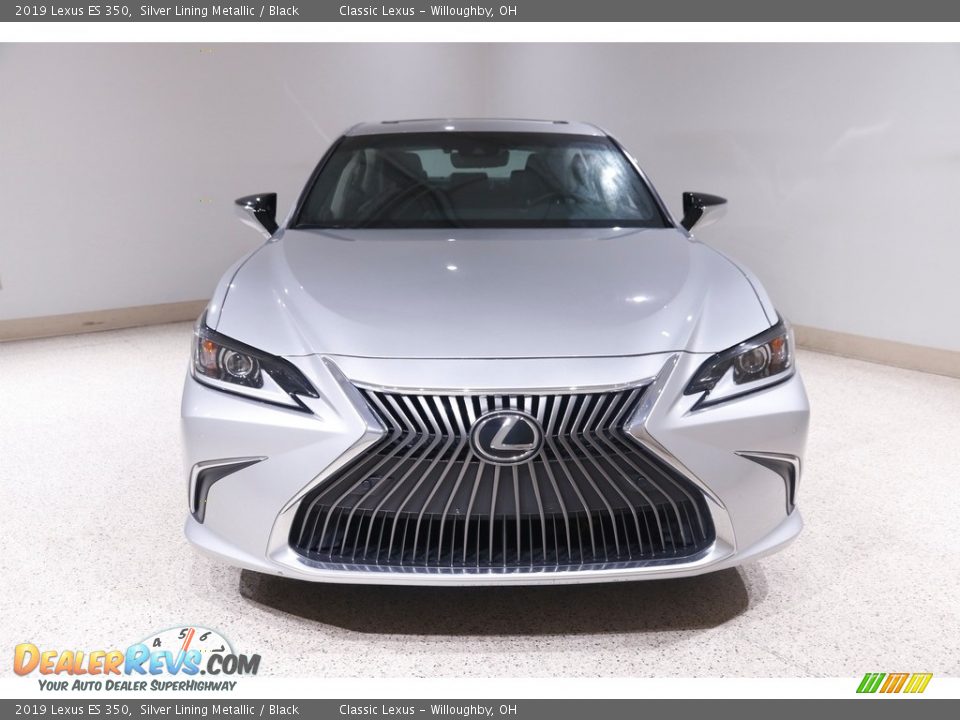 2019 Lexus ES 350 Silver Lining Metallic / Black Photo #2