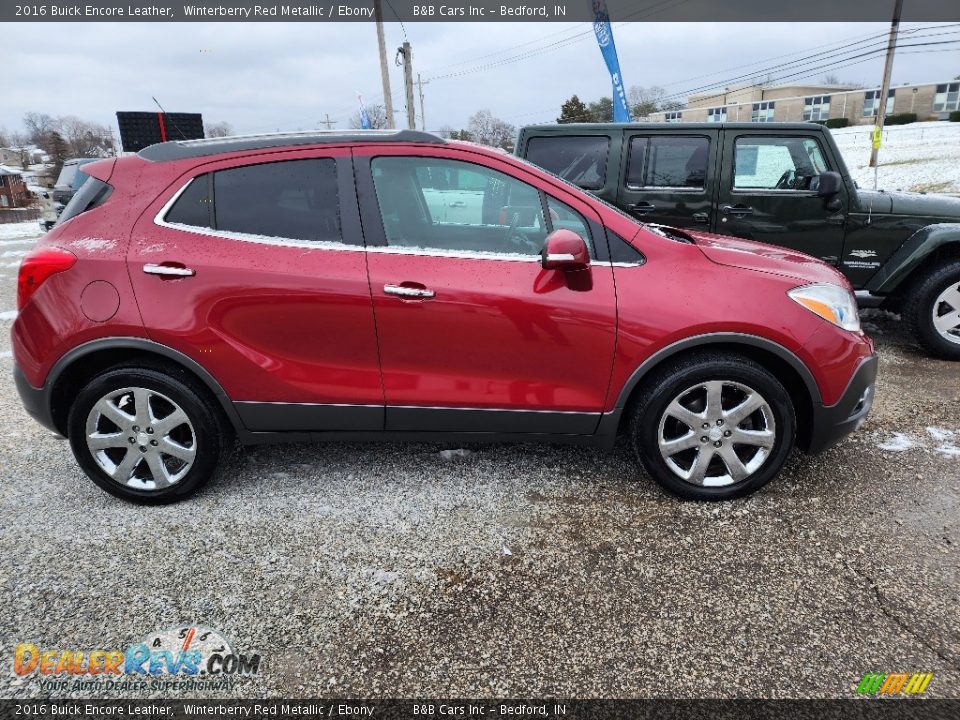 Winterberry Red Metallic 2016 Buick Encore Leather Photo #1