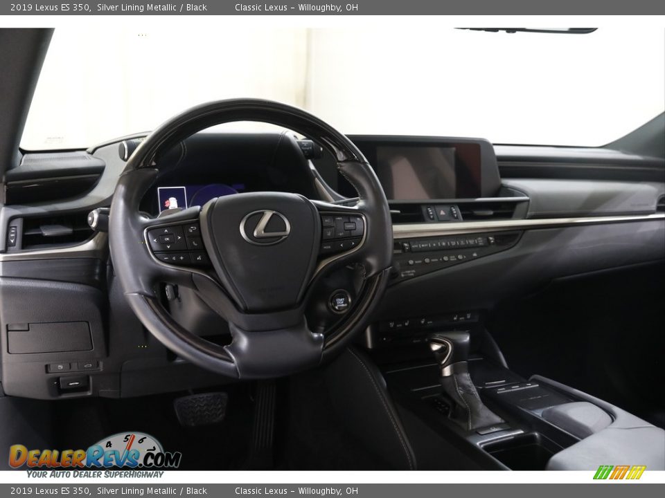 2019 Lexus ES 350 Silver Lining Metallic / Black Photo #6