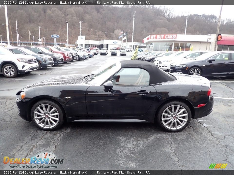 Black 2019 Fiat 124 Spider Lusso Roadster Photo #5