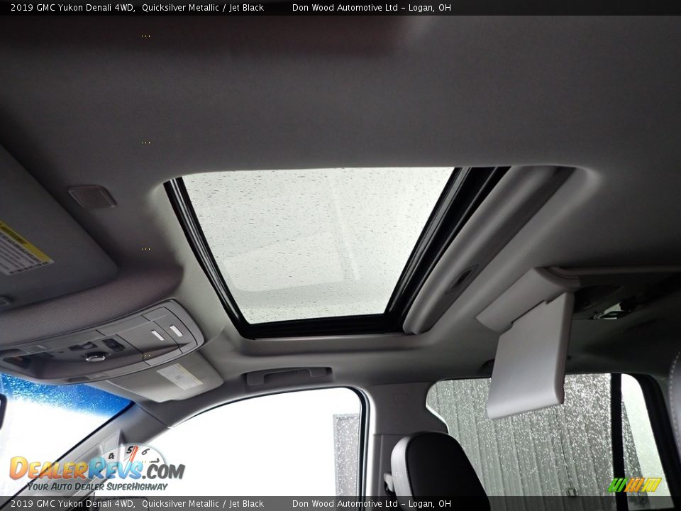 2019 GMC Yukon Denali 4WD Quicksilver Metallic / Jet Black Photo #6