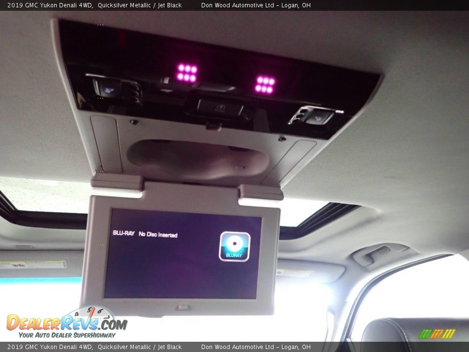 2019 GMC Yukon Denali 4WD Quicksilver Metallic / Jet Black Photo #7