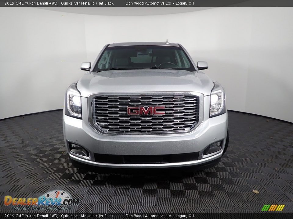 2019 GMC Yukon Denali 4WD Quicksilver Metallic / Jet Black Photo #8
