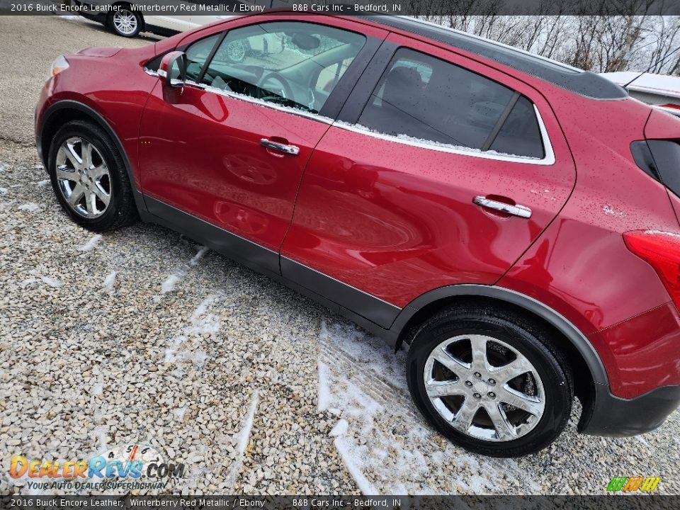 2016 Buick Encore Leather Winterberry Red Metallic / Ebony Photo #5