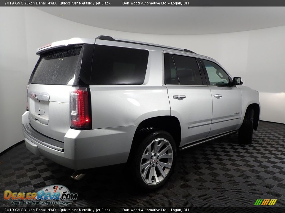 2019 GMC Yukon Denali 4WD Quicksilver Metallic / Jet Black Photo #14