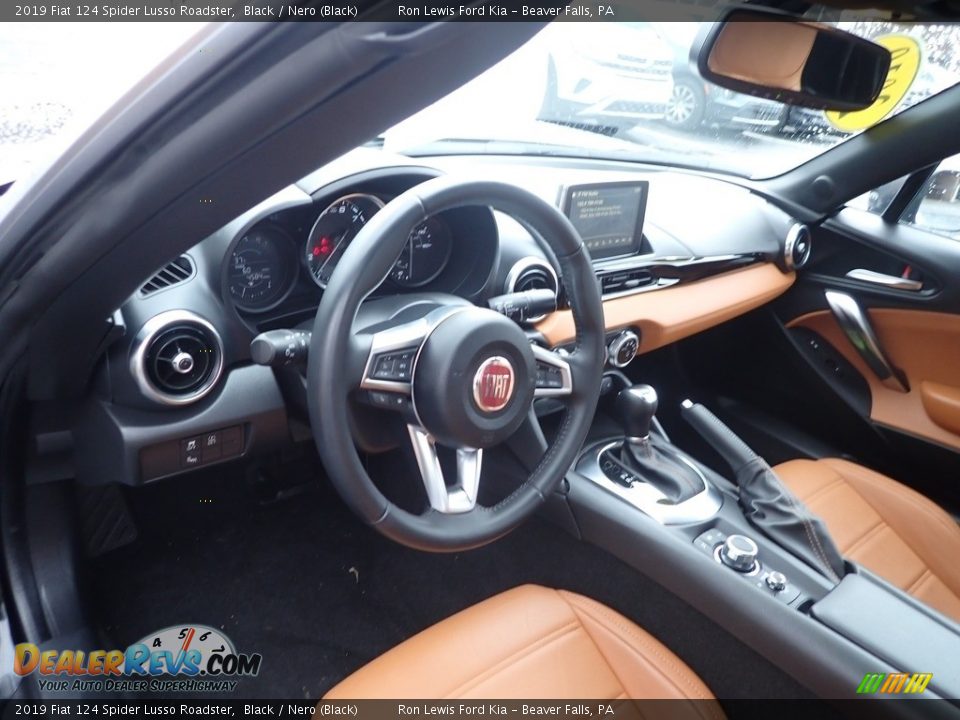 Front Seat of 2019 Fiat 124 Spider Lusso Roadster Photo #15