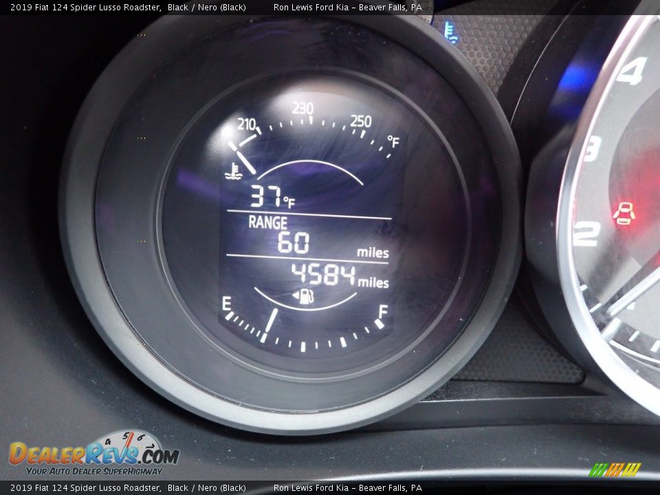 2019 Fiat 124 Spider Lusso Roadster Gauges Photo #17