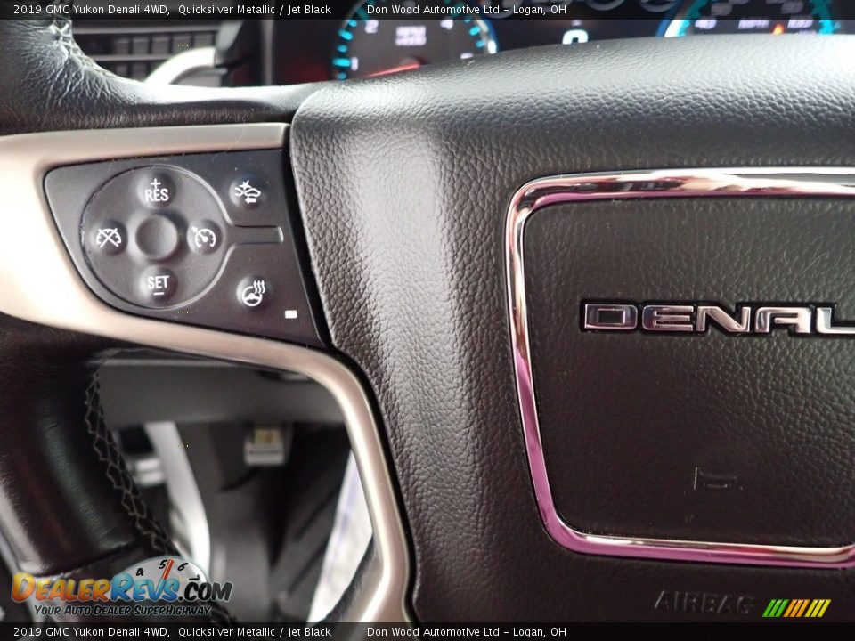 2019 GMC Yukon Denali 4WD Quicksilver Metallic / Jet Black Photo #20