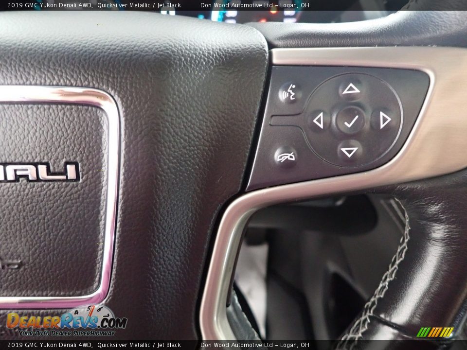 2019 GMC Yukon Denali 4WD Quicksilver Metallic / Jet Black Photo #21