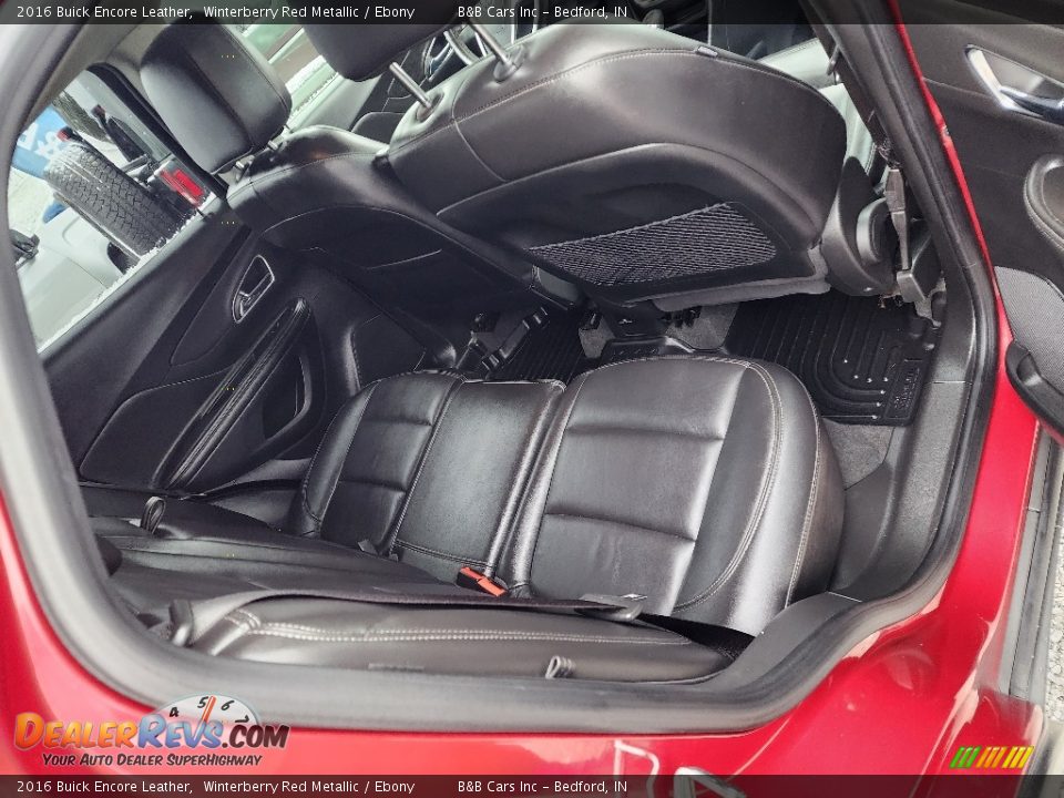 2016 Buick Encore Leather Winterberry Red Metallic / Ebony Photo #20