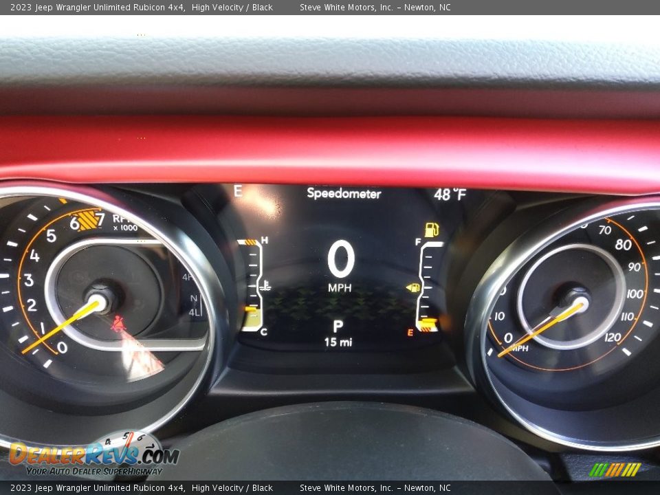 2023 Jeep Wrangler Unlimited Rubicon 4x4 Gauges Photo #22