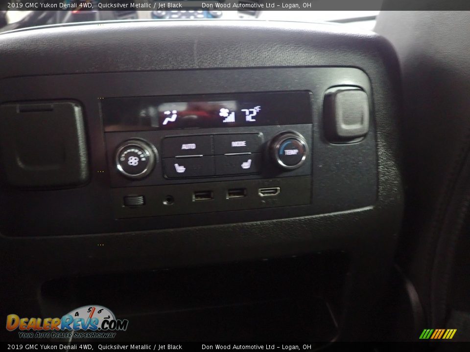 2019 GMC Yukon Denali 4WD Quicksilver Metallic / Jet Black Photo #30
