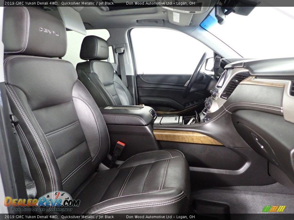 2019 GMC Yukon Denali 4WD Quicksilver Metallic / Jet Black Photo #34