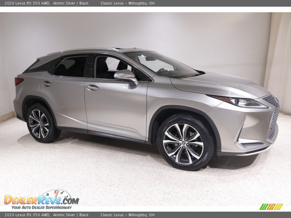 2020 Lexus RX 350 AWD Atomic Silver / Black Photo #1