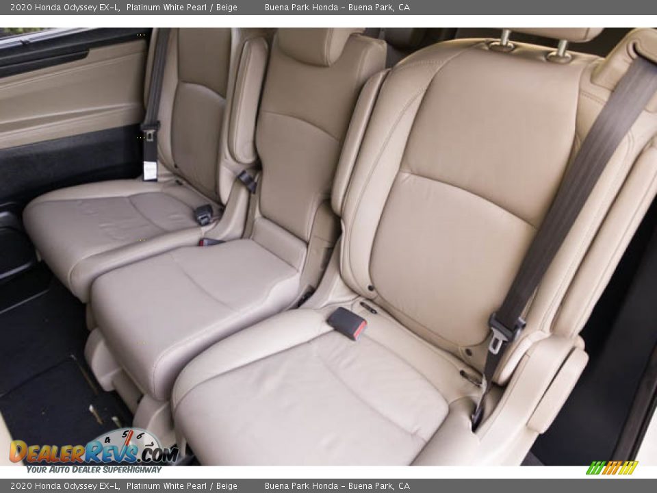 2020 Honda Odyssey EX-L Platinum White Pearl / Beige Photo #20