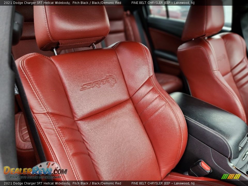 Front Seat of 2021 Dodge Charger SRT Hellcat Widebody Photo #6