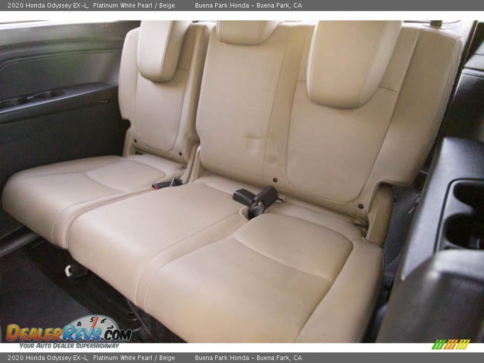 2020 Honda Odyssey EX-L Platinum White Pearl / Beige Photo #21