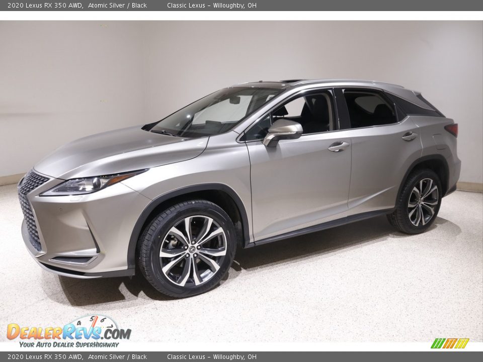 2020 Lexus RX 350 AWD Atomic Silver / Black Photo #3