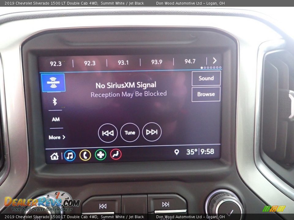 2019 Chevrolet Silverado 1500 LT Double Cab 4WD Summit White / Jet Black Photo #2