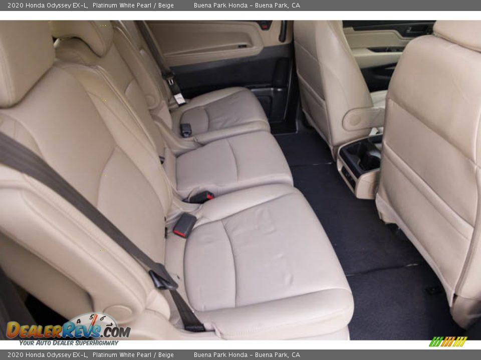 2020 Honda Odyssey EX-L Platinum White Pearl / Beige Photo #25