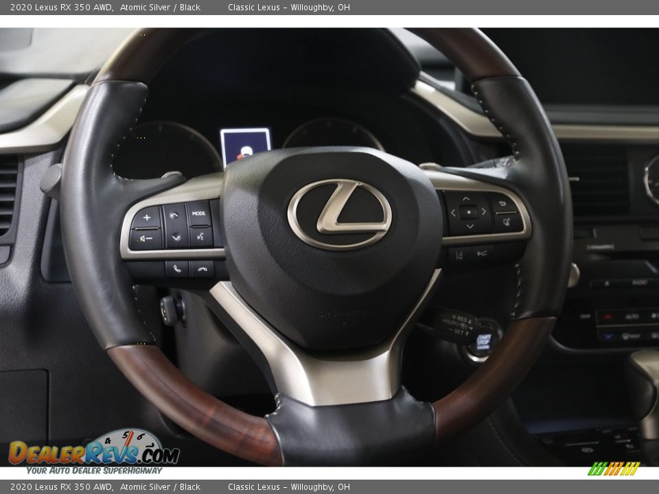 2020 Lexus RX 350 AWD Atomic Silver / Black Photo #7