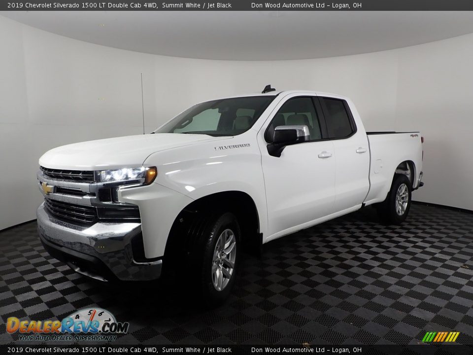2019 Chevrolet Silverado 1500 LT Double Cab 4WD Summit White / Jet Black Photo #6
