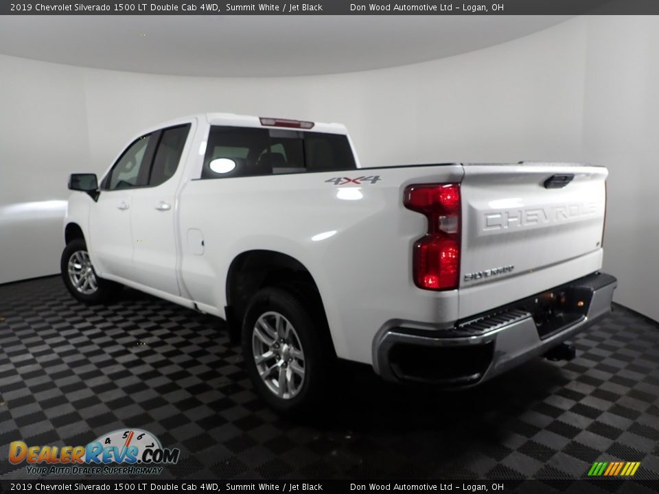 2019 Chevrolet Silverado 1500 LT Double Cab 4WD Summit White / Jet Black Photo #7