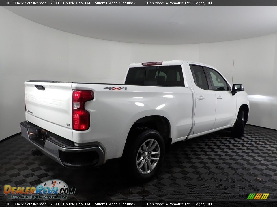 2019 Chevrolet Silverado 1500 LT Double Cab 4WD Summit White / Jet Black Photo #10