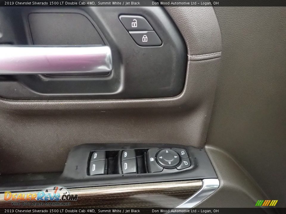 2019 Chevrolet Silverado 1500 LT Double Cab 4WD Summit White / Jet Black Photo #12