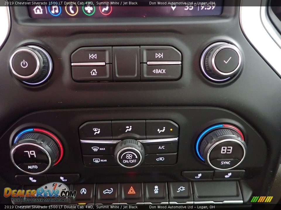 2019 Chevrolet Silverado 1500 LT Double Cab 4WD Summit White / Jet Black Photo #18