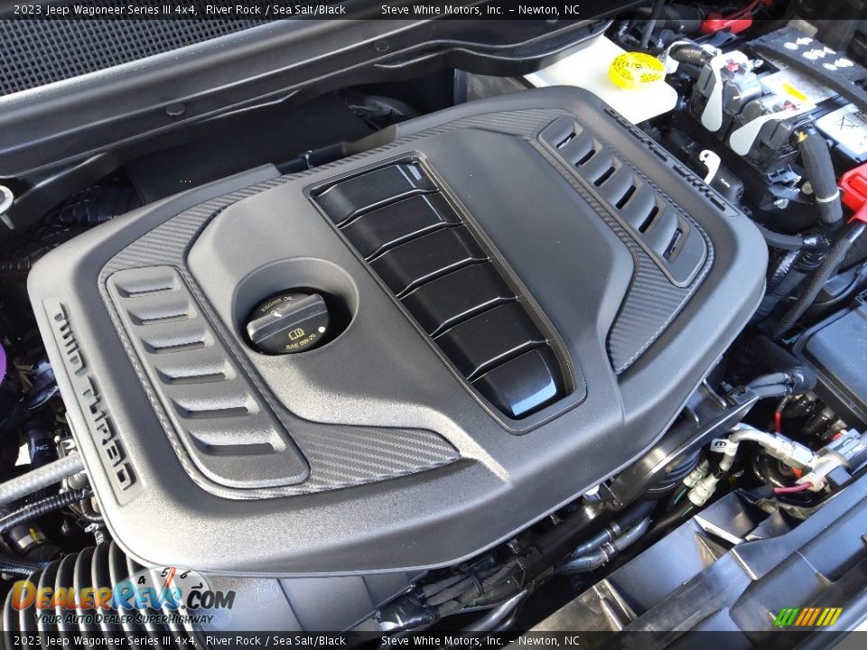 2023 Jeep Wagoneer Series III 4x4 3.0 Liter Twin-Turbocharged DOHC 24-Valve VVT Hurricane Inline 6 Cylinder Engine Photo #10