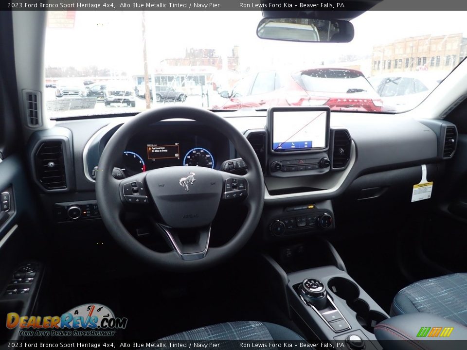 Front Seat of 2023 Ford Bronco Sport Heritage 4x4 Photo #13