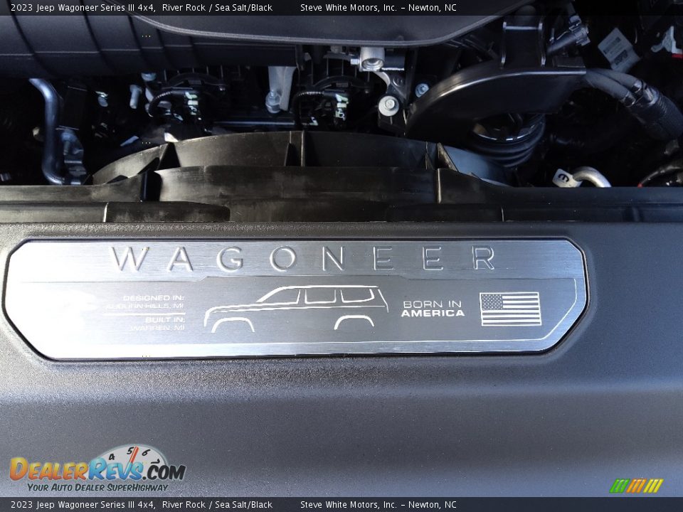 Info Tag of 2023 Jeep Wagoneer Series III 4x4 Photo #11