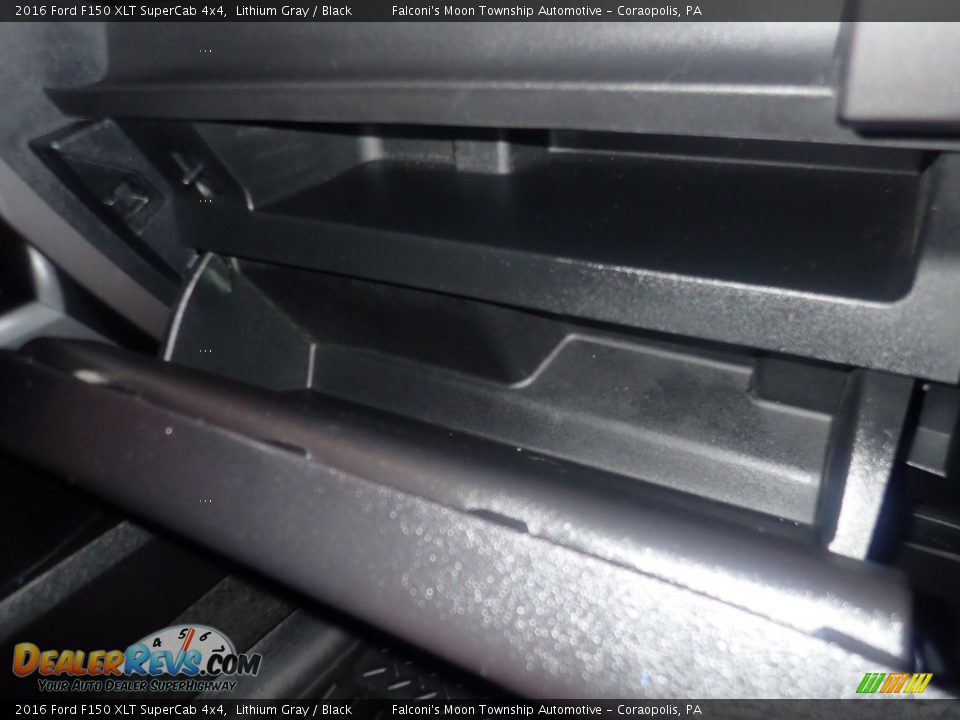 2016 Ford F150 XLT SuperCab 4x4 Lithium Gray / Black Photo #13